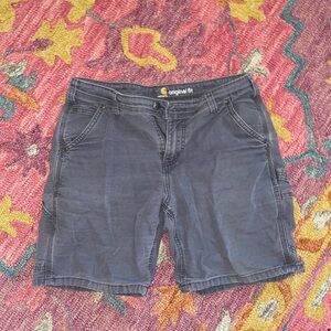 Carhartt Women's Cargo Shorts - Gray